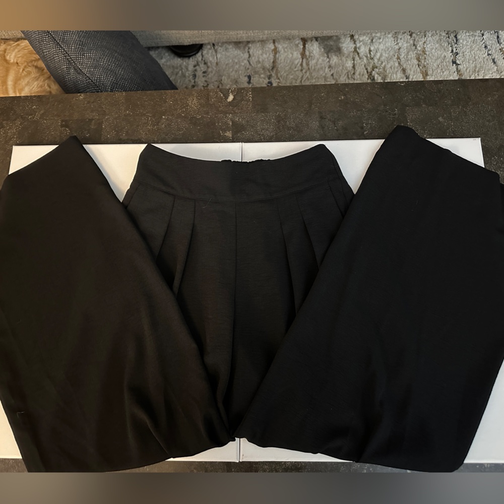 Nine West Black Wide Leg Pants